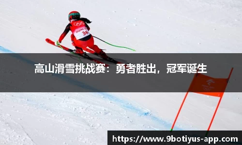 高山滑雪挑战赛：勇者胜出，冠军诞生